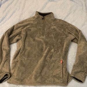 The Northface extra large women’s half zip jacket.